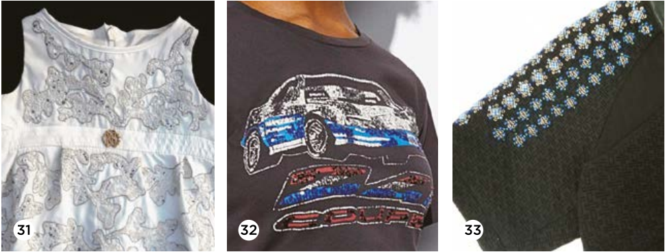 High quality clothes manufacturers! Panel embroidery with beading.